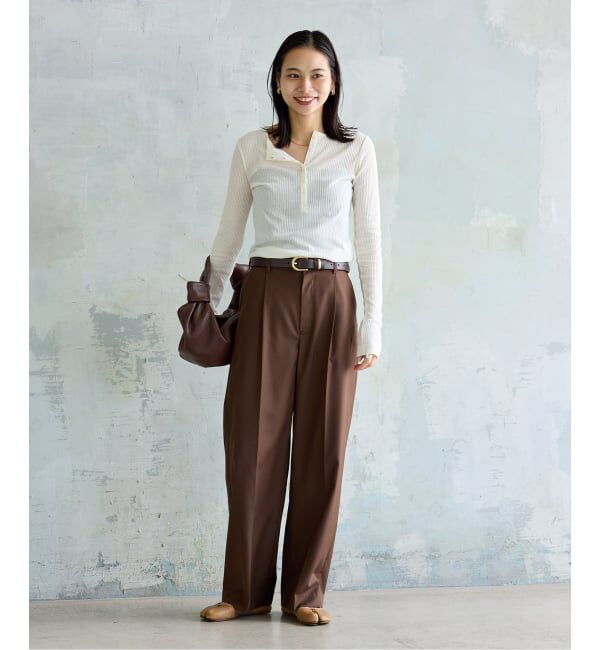 JOURNAL STANDARD「《追加2》シアーテレコヘンリーネックプルオーバー」|Tシャツ・カットソー|