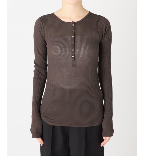JOURNAL STANDARD「《追加2》シアーテレコヘンリーネックプルオーバー」|Tシャツ・カットソー|