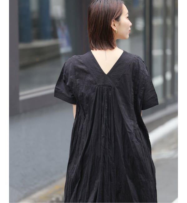 JOURNAL STANDARD relume「《追加 / 新色》コットンボイルクリンクルタックカフタンワンピース」|ワンピース|
