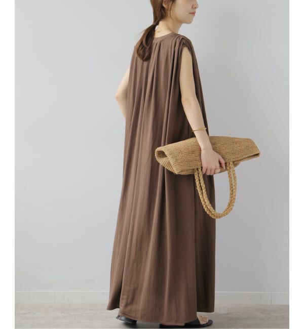 JOURNAL STANDARD relume「Vネックタックギャザーワンピース」|ワンピース|
