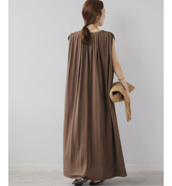 JOURNAL STANDARD relume「Vネックタックギャザーワンピース」|ワンピース|