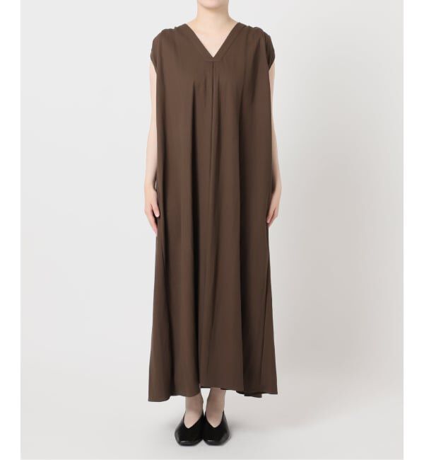 JOURNAL STANDARD relume「Vネックタックギャザーワンピース」|ワンピース|