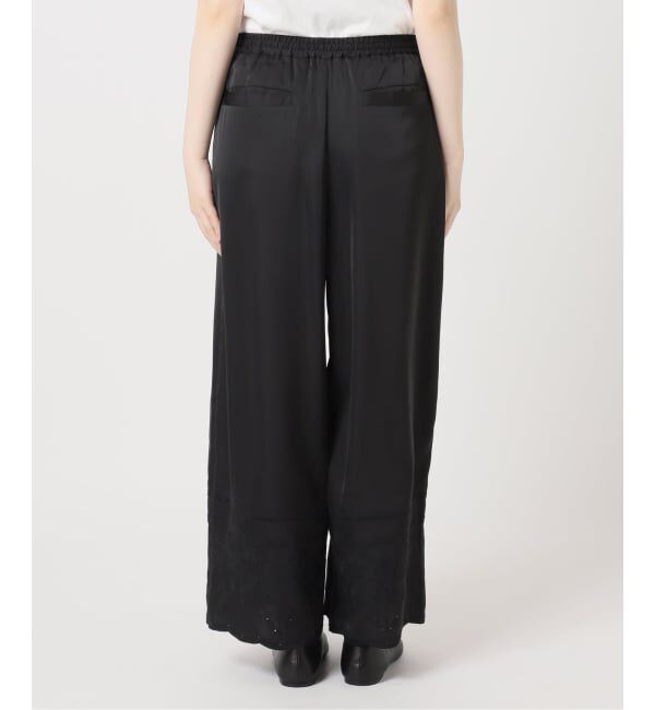JOURNAL STANDARD relume「サテンエンブロイダリーヘムパンツ」|その他|