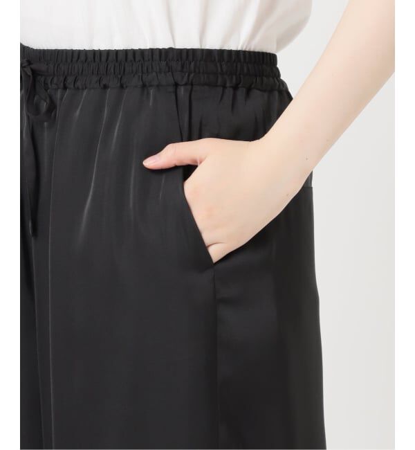 JOURNAL STANDARD relume「サテンエンブロイダリーヘムパンツ」|その他|