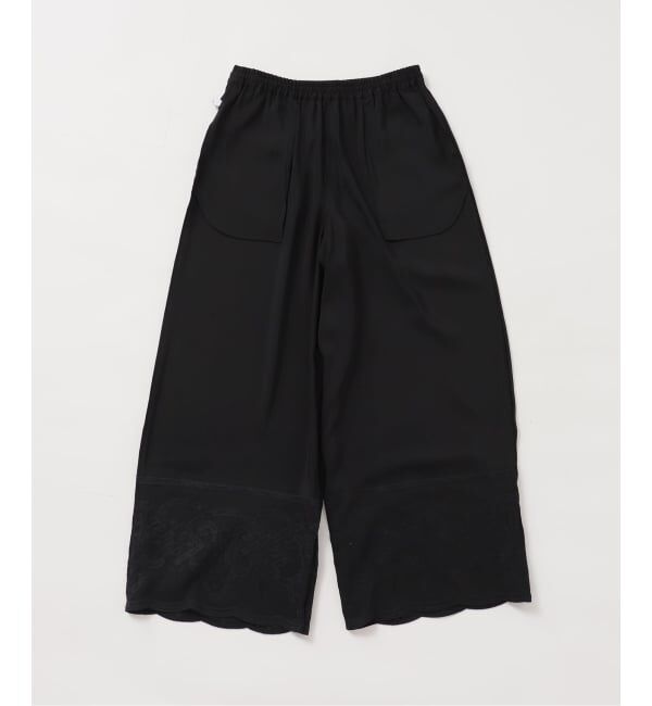 JOURNAL STANDARD relume「サテンエンブロイダリーヘムパンツ」|その他|