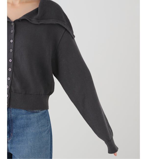 journal standard L'essage「JANE SMITH/ジェーンスミス　 7G SAILER CARDIGAN：カーディガン」|カーディガン|