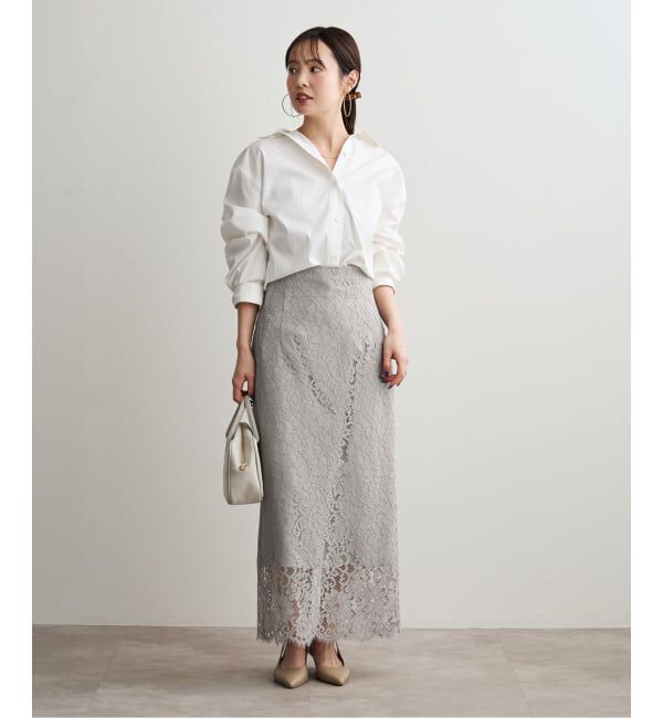NOBLE「【洗える】フィルロワコットンオーバーシャツ」|シャツ・ブラウス|