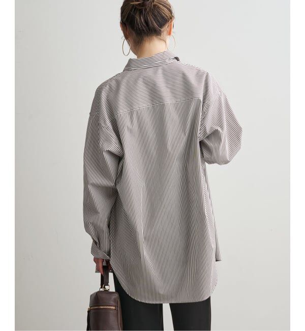 NOBLE「【洗える】フィルロワコットンオーバーシャツ」|シャツ・ブラウス|
