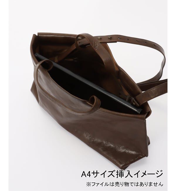 FRAMeWORK「Bea mombaers TUMBLED LEATHER バッグ」|ショルダー・メッセンジャー|