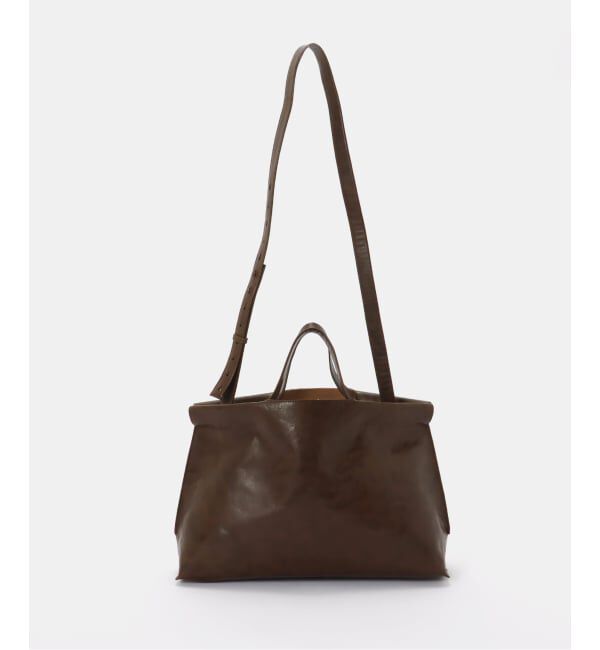 FRAMeWORK「Bea mombaers TUMBLED LEATHER バッグ」|ショルダー・メッセンジャー|