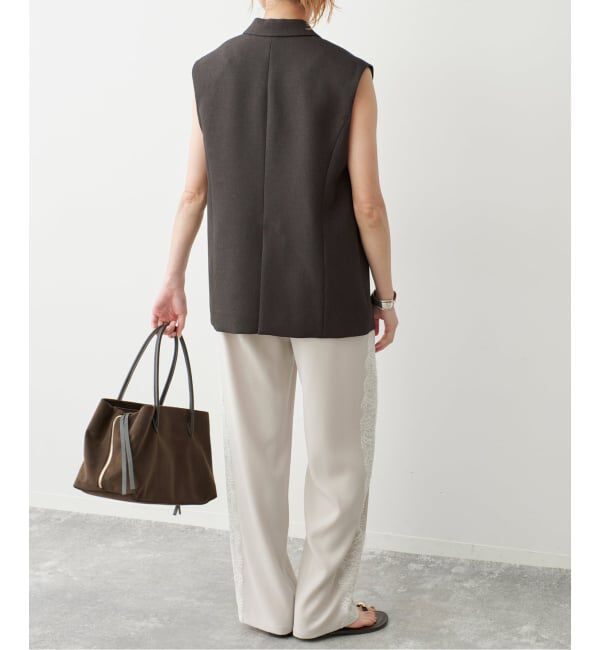 Spick and Span「ジョーゼットレースイージーパンツ」|その他|