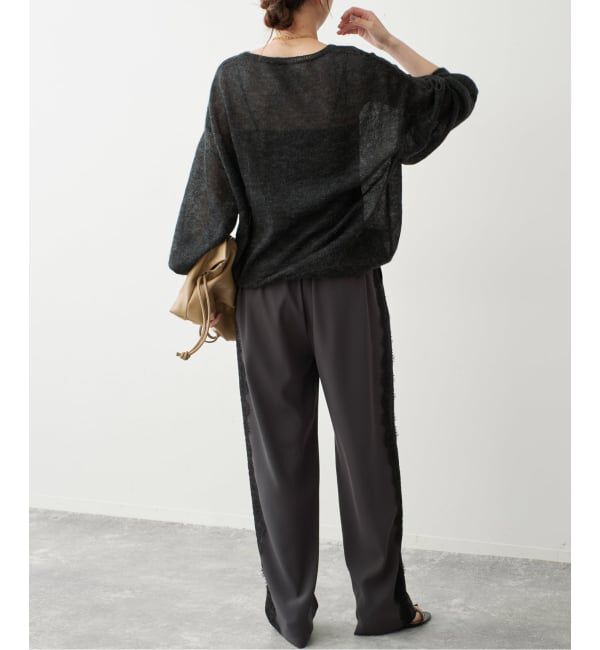 Spick and Span「ジョーゼットレースイージーパンツ」|その他|