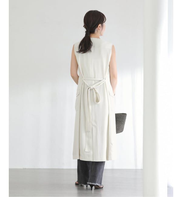  「【洗える】ジレ2WAYワンピース」|ワンピース|
