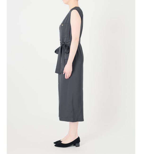  「【洗える】ジレ2WAYワンピース」|ワンピース|