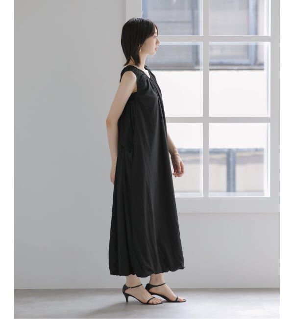  「【洗える】ナイロンワッシャー2WAYワンピース」|ワンピース|