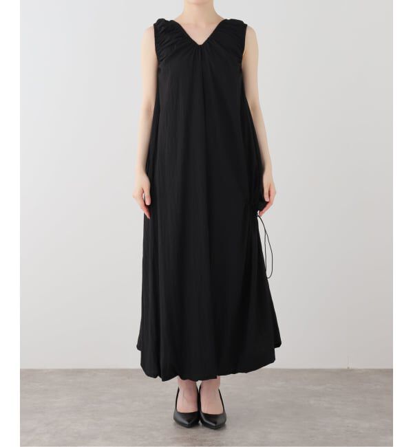  「【洗える】ナイロンワッシャー2WAYワンピース」|ワンピース|