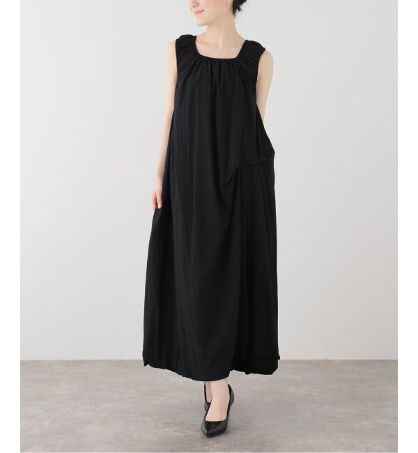  「【洗える】ナイロンワッシャー2WAYワンピース」|ワンピース|