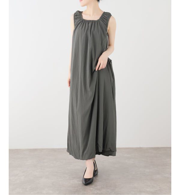  「【洗える】ナイロンワッシャー2WAYワンピース」|ワンピース|