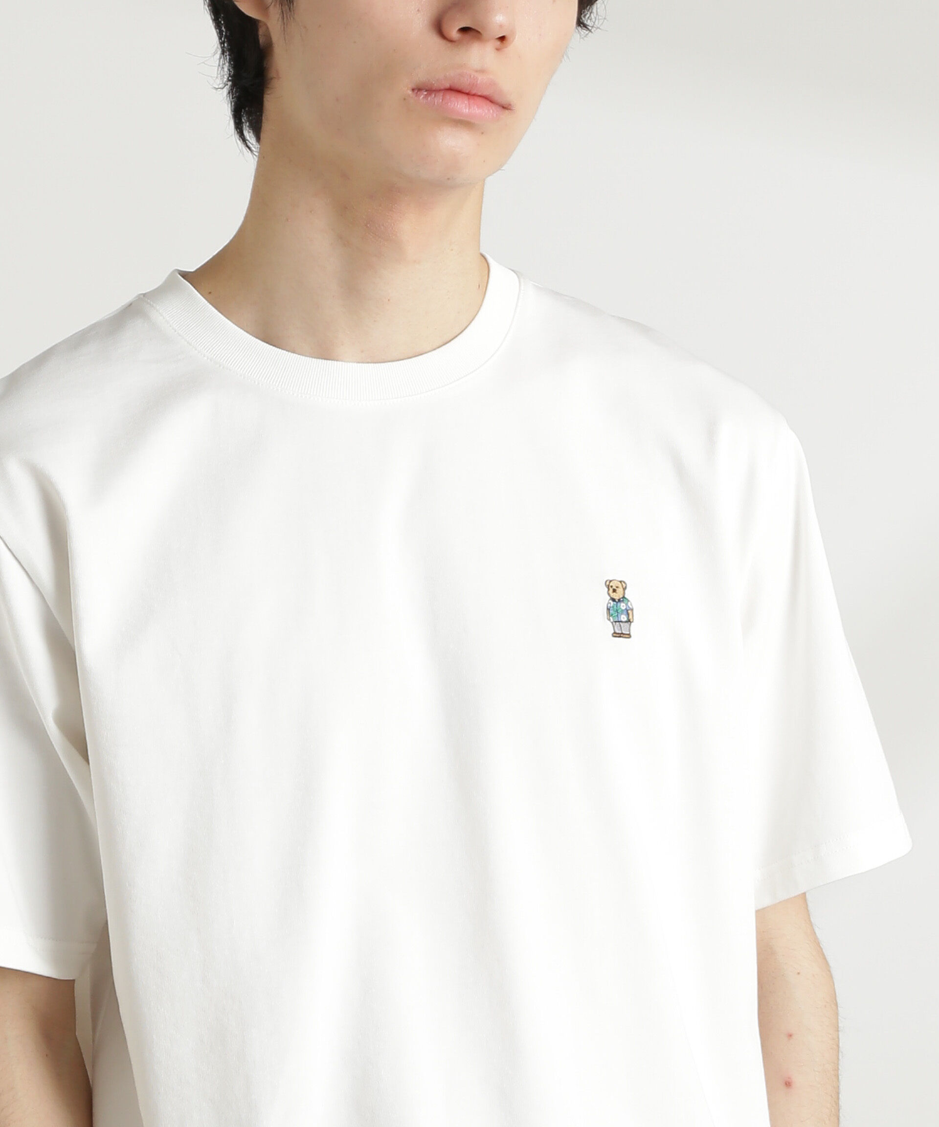 NANO universe「ナノベアTシャツ 半袖」|Tシャツ・カットソー|
