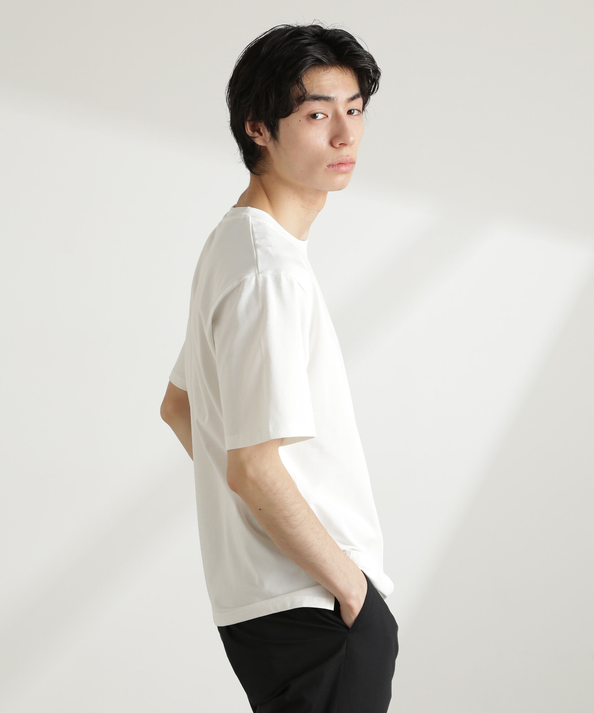 NANO universe「ナノベアTシャツ 半袖」|Tシャツ・カットソー|