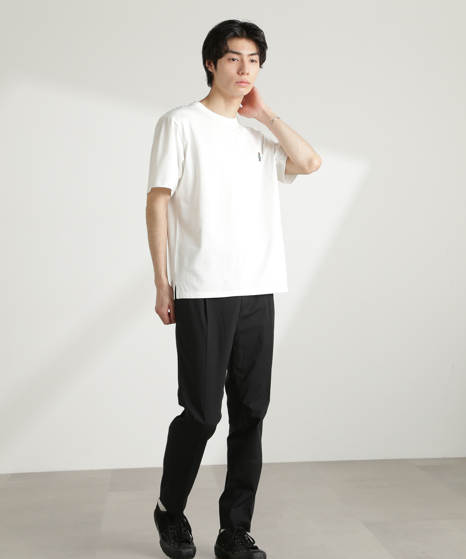 NANO universe「ナノベアTシャツ 半袖」|Tシャツ・カットソー|