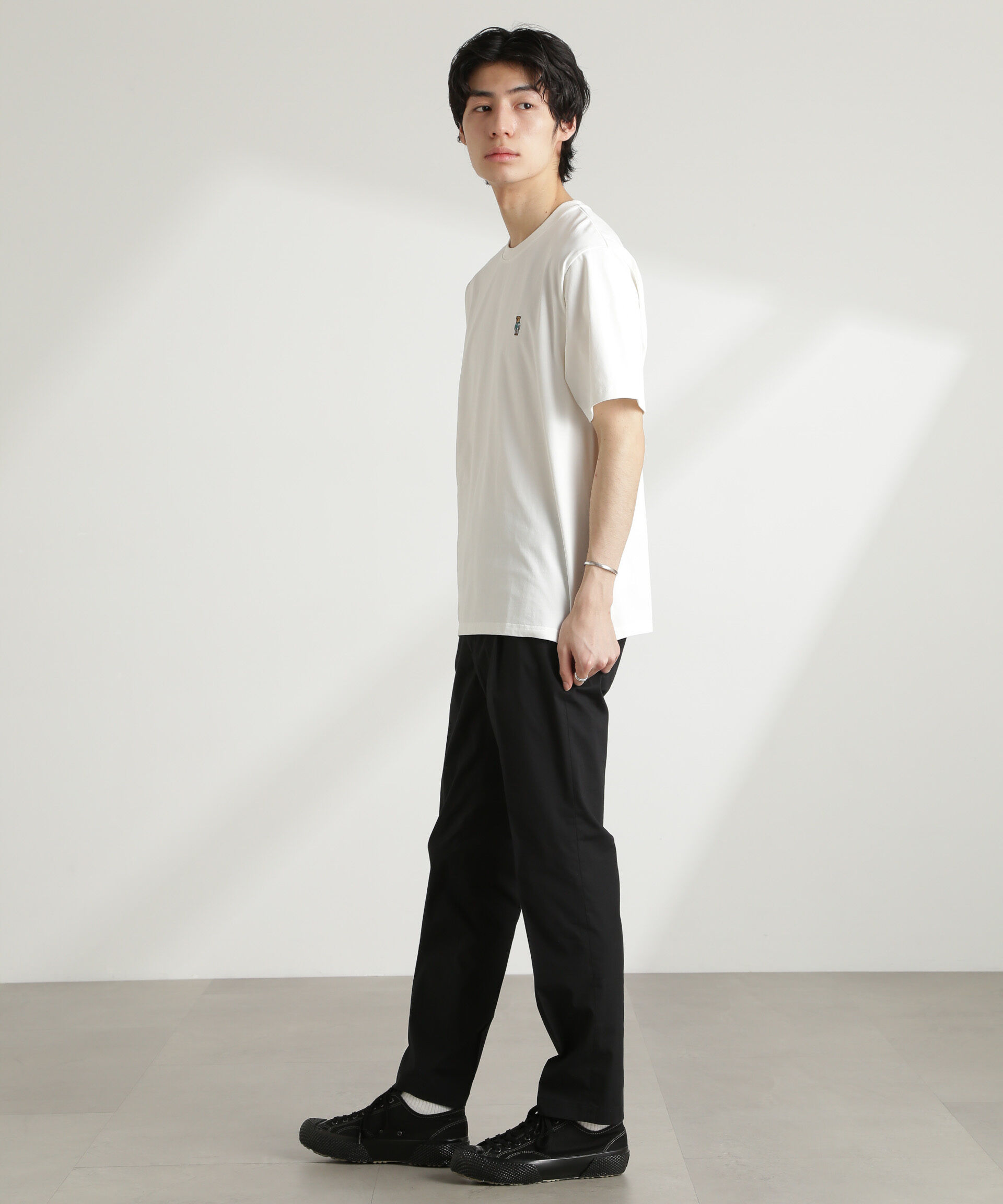 NANO universe「ナノベアTシャツ 半袖」|Tシャツ・カットソー|