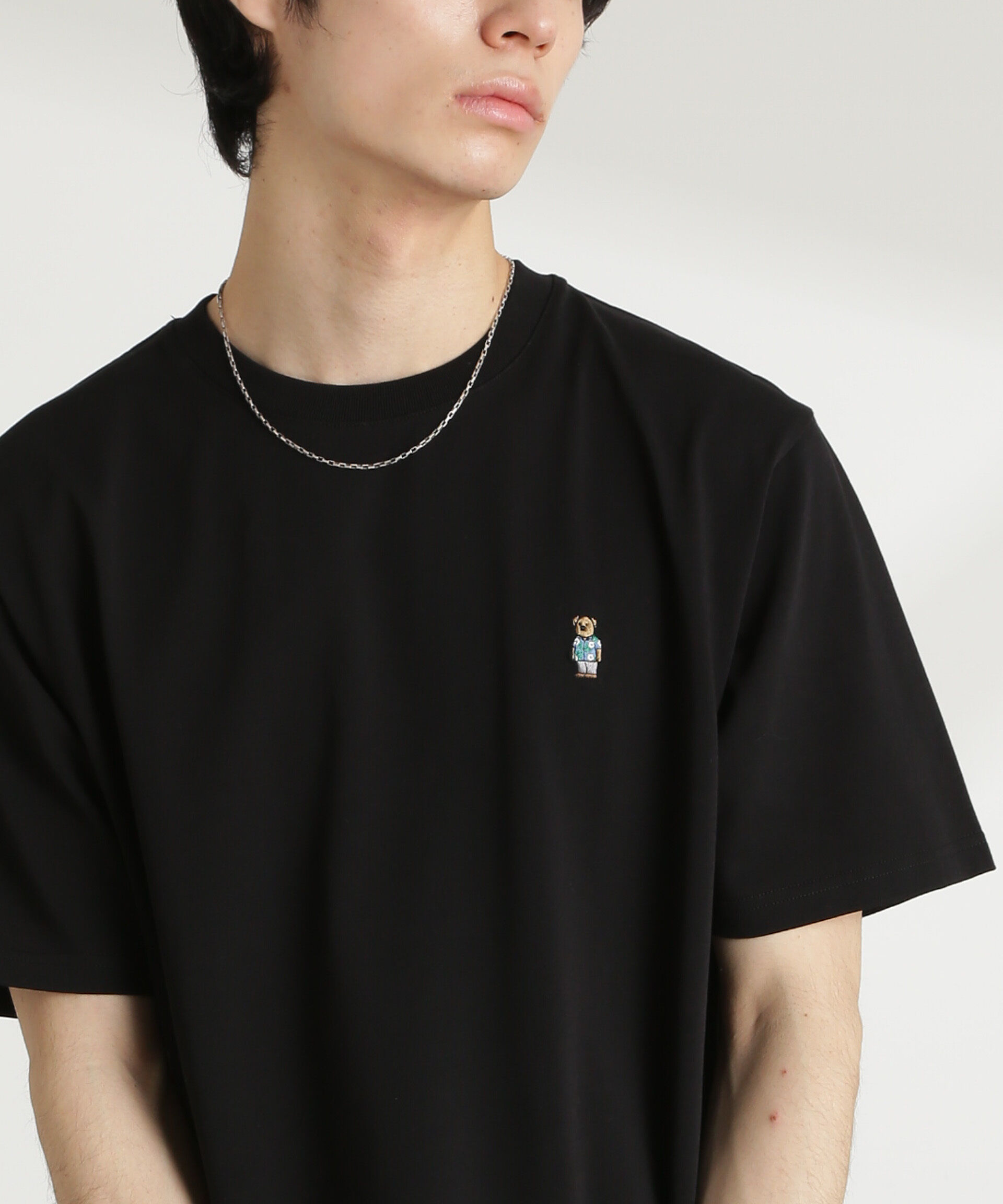 NANO universe「ナノベアTシャツ 半袖」|Tシャツ・カットソー|