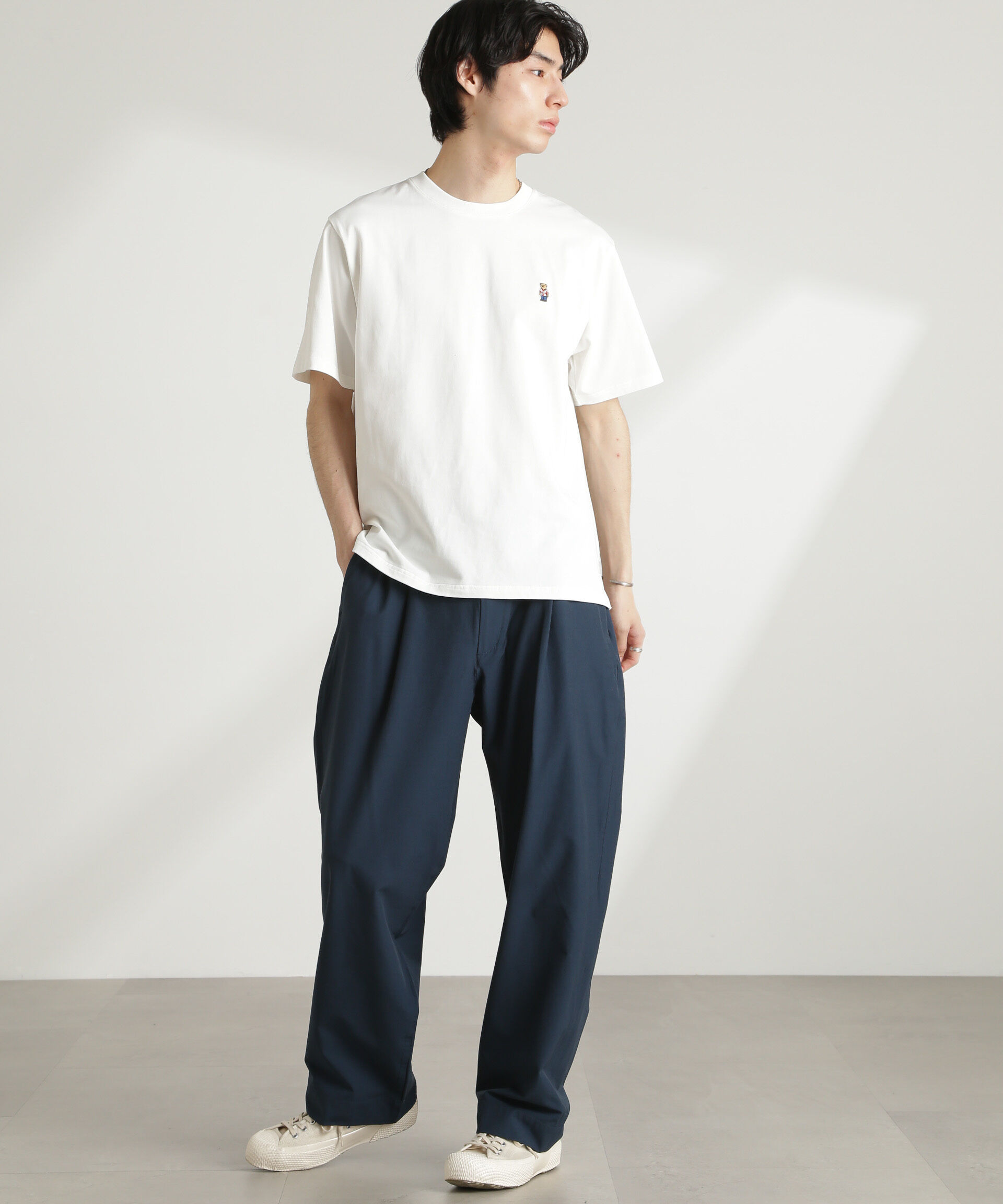 NANO universe「ナノベアTシャツ 半袖」|Tシャツ・カットソー|
