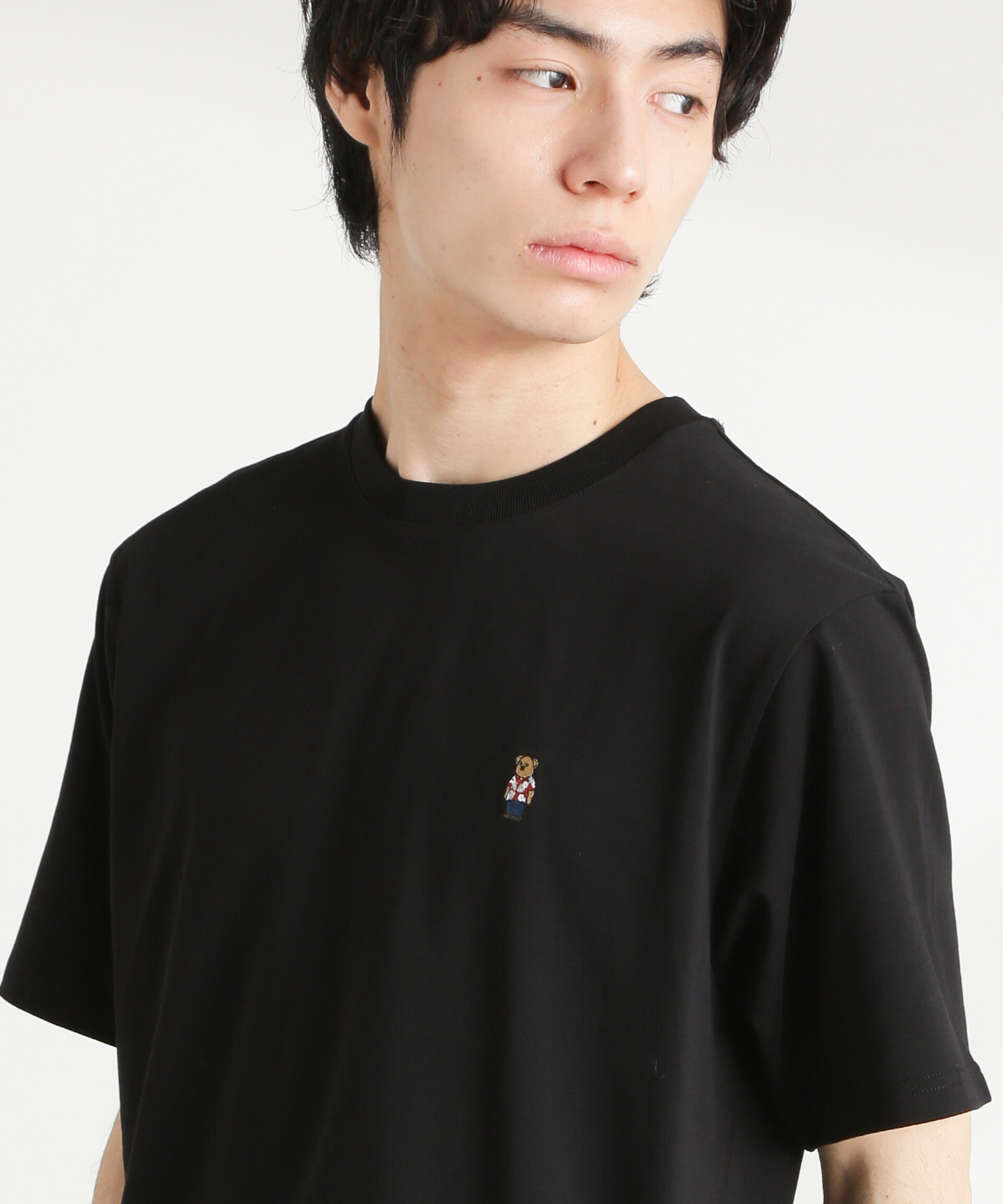NANO universe「ナノベアTシャツ 半袖」|Tシャツ・カットソー|