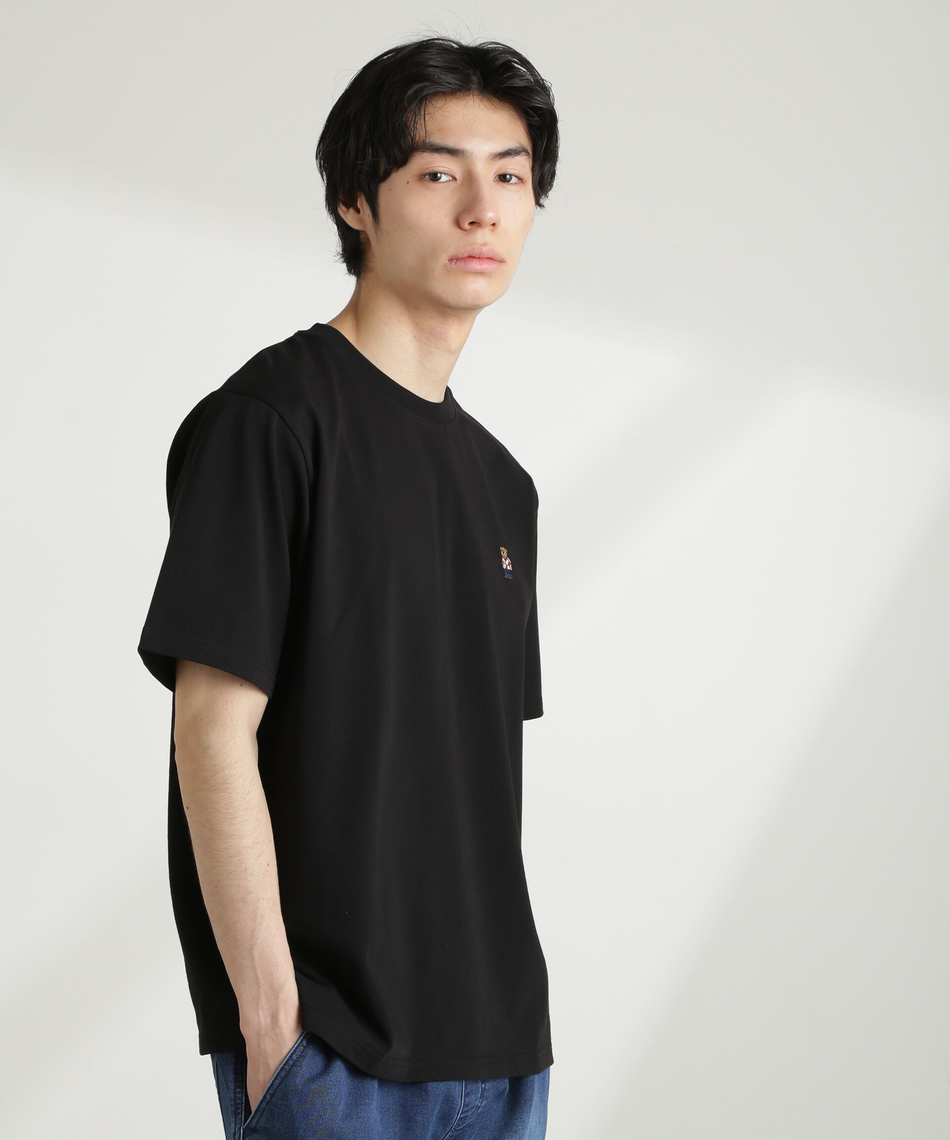 NANO universe「ナノベアTシャツ 半袖」|Tシャツ・カットソー|