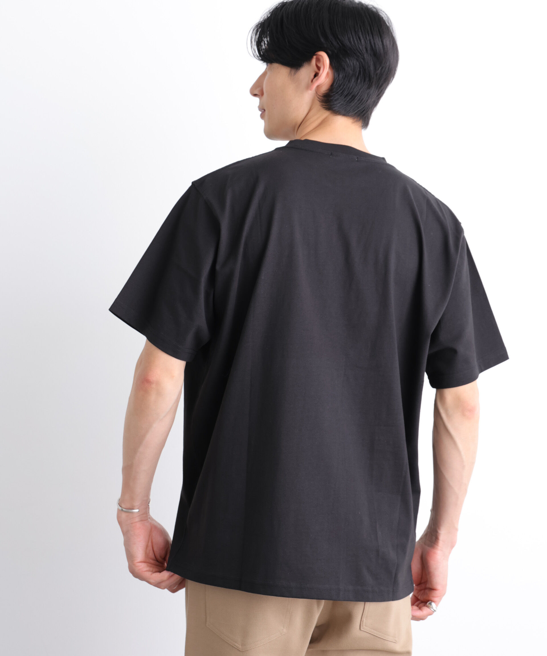 nano･universe「NORMANBROS別注 スムースタッチ Tシャツ 半袖」|Tシャツ・カットソー|