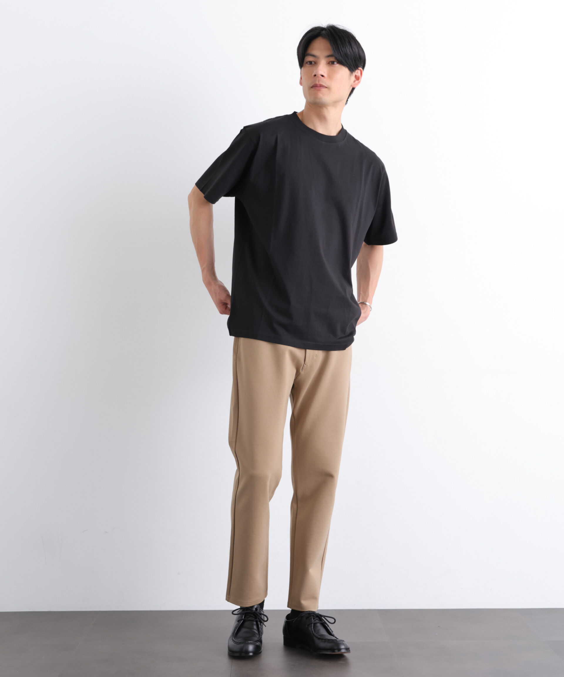 nano･universe「NORMANBROS別注 スムースタッチ Tシャツ 半袖」|Tシャツ・カットソー|