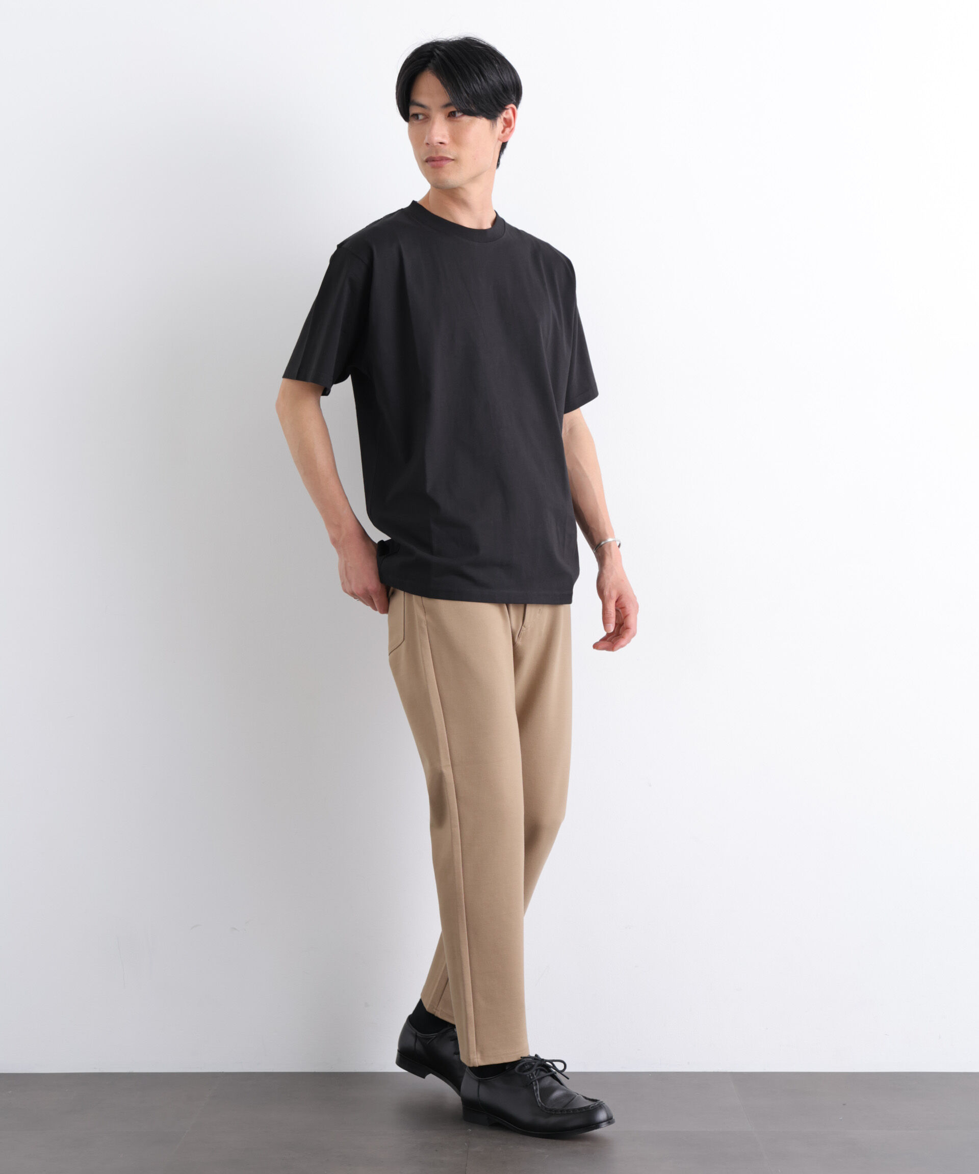 nano･universe「NORMANBROS別注 スムースタッチ Tシャツ 半袖」|Tシャツ・カットソー|
