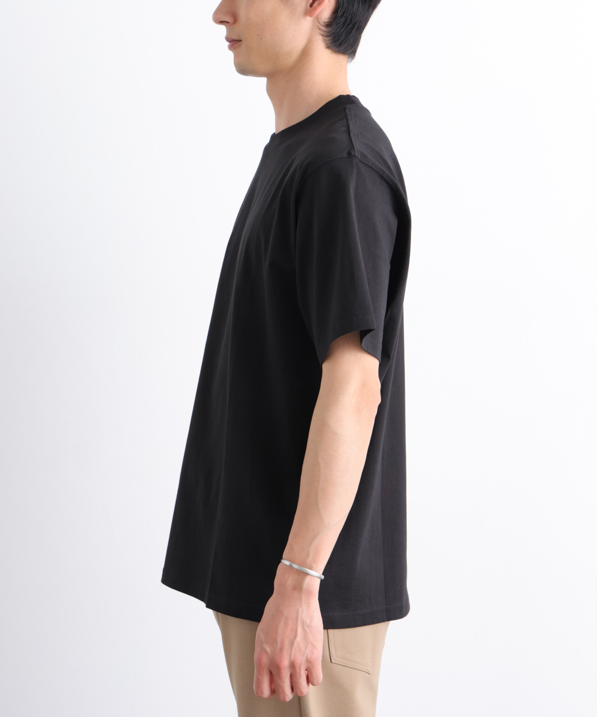 nano･universe「NORMANBROS別注 スムースタッチ Tシャツ 半袖」|Tシャツ・カットソー|