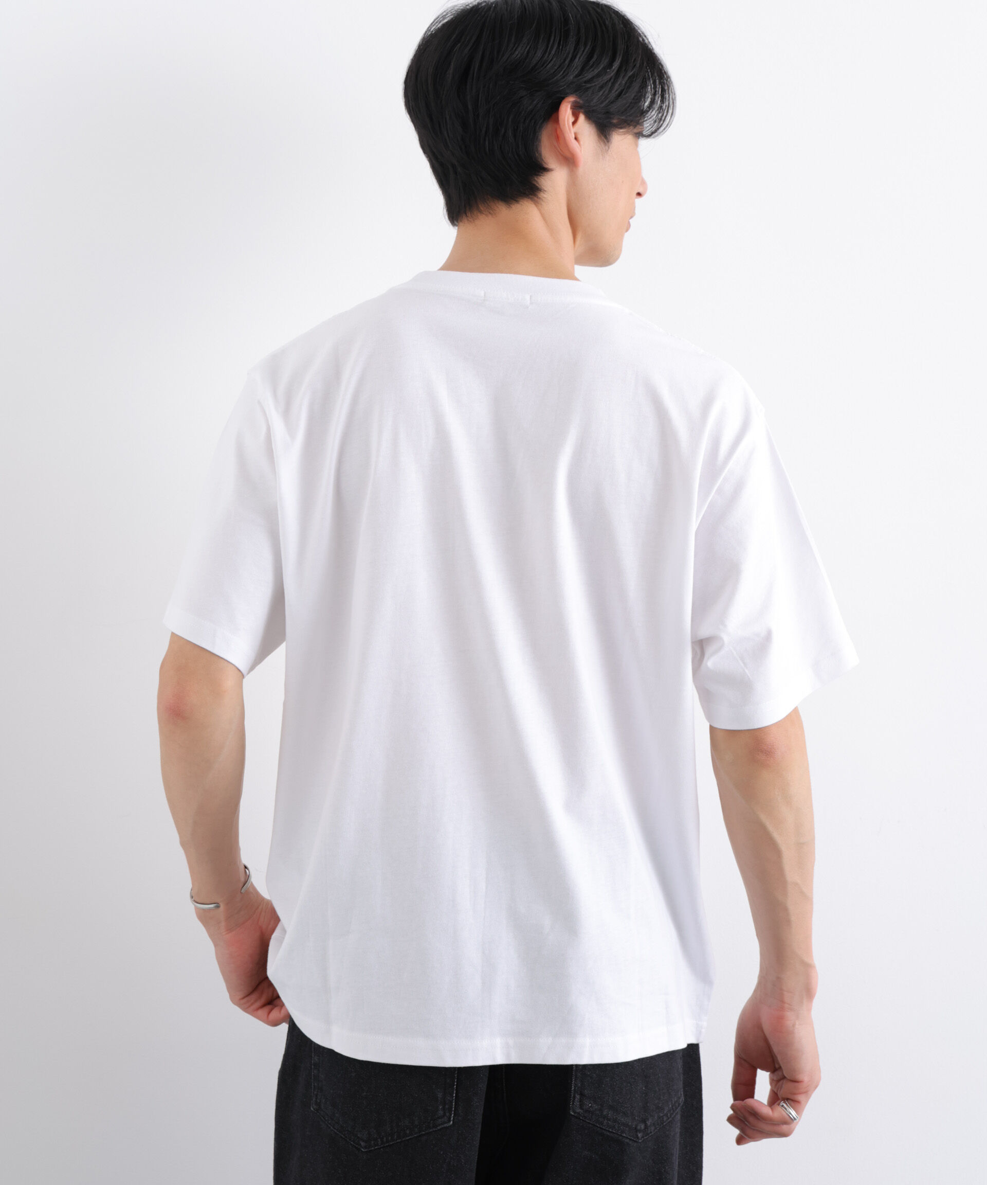 nano･universe「NORMANBROS別注 スムースタッチ Tシャツ 半袖」|Tシャツ・カットソー|
