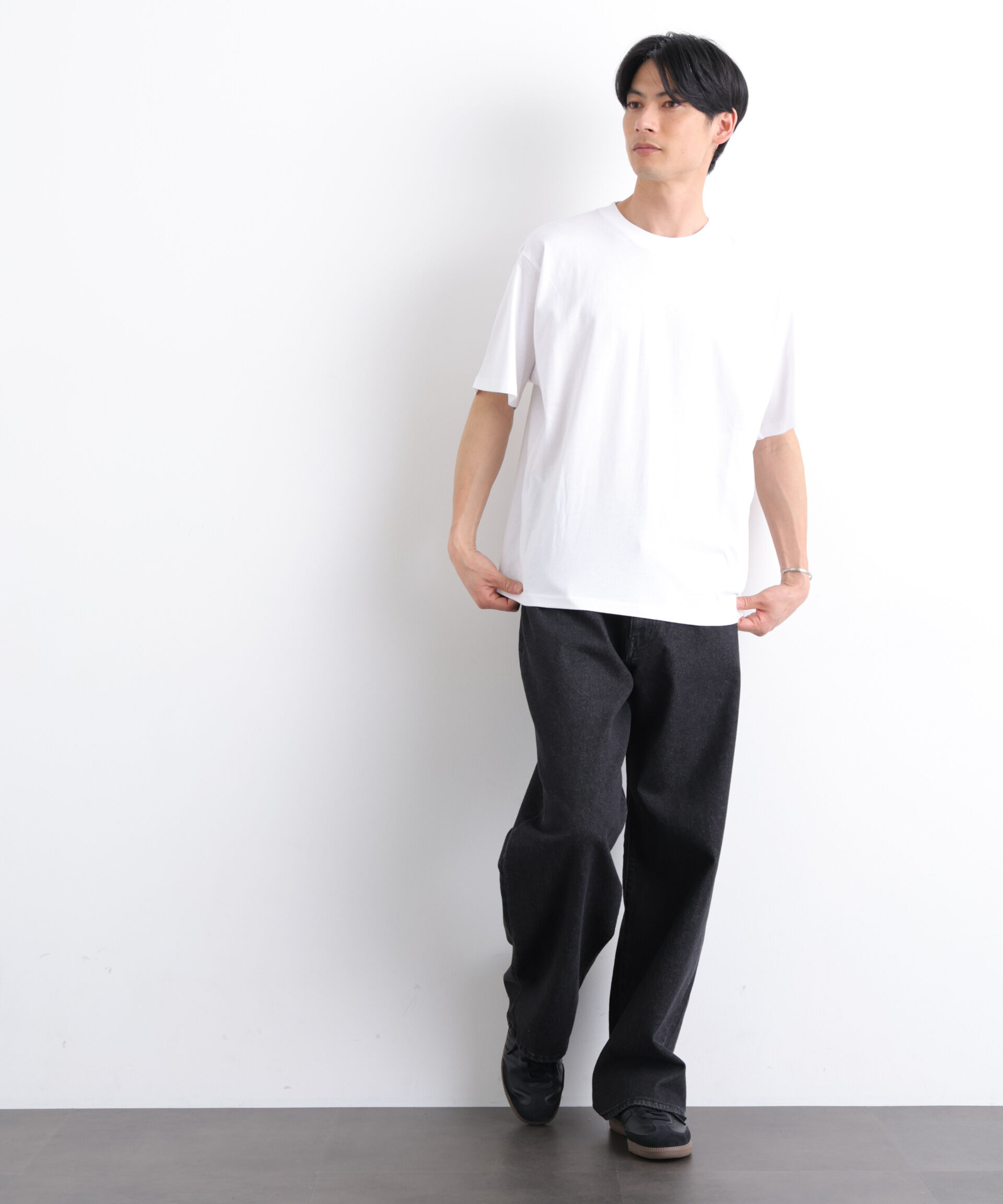 nano･universe「NORMANBROS別注 スムースタッチ Tシャツ 半袖」|Tシャツ・カットソー|