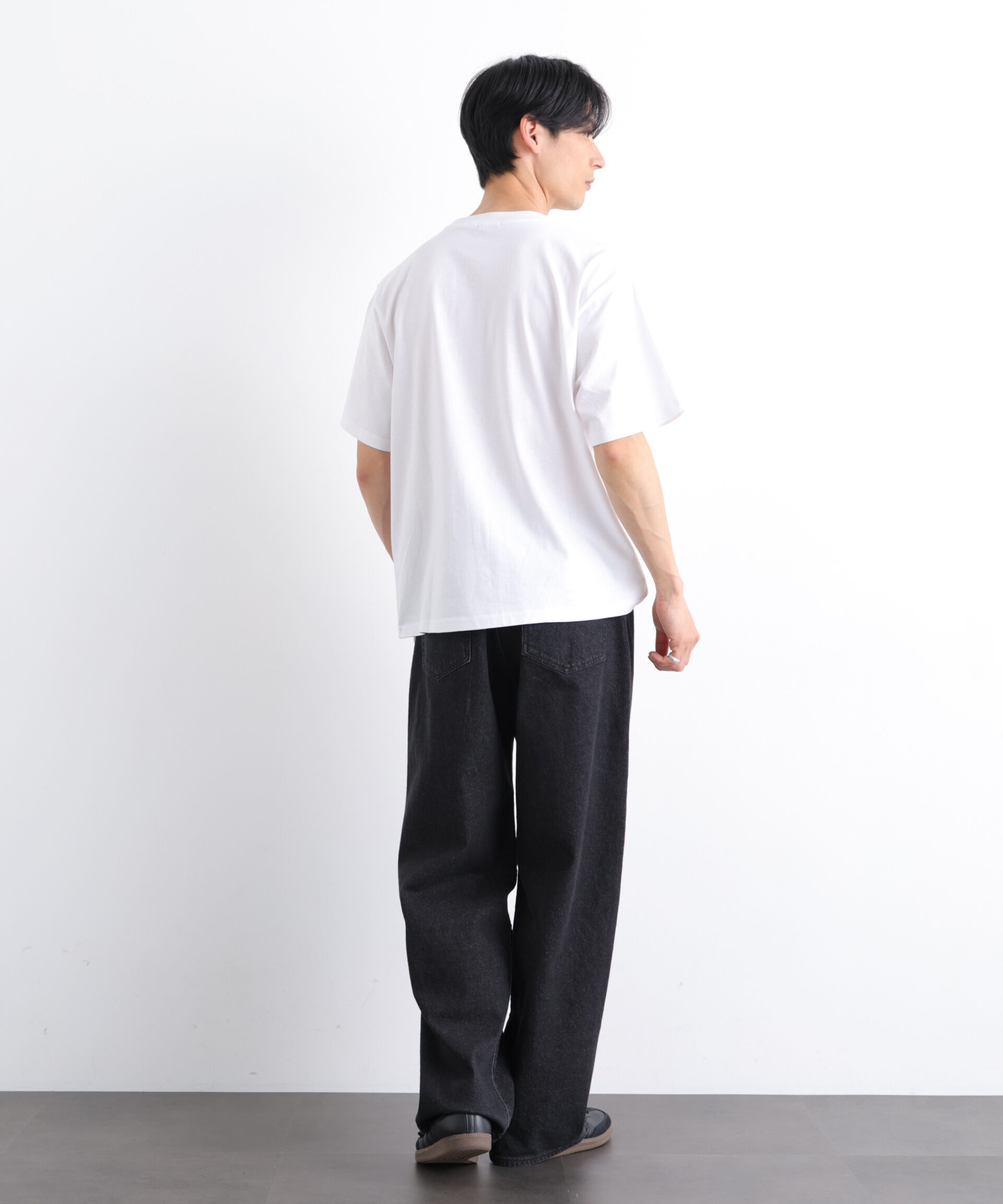 nano･universe「NORMANBROS別注 スムースタッチ Tシャツ 半袖」|Tシャツ・カットソー|