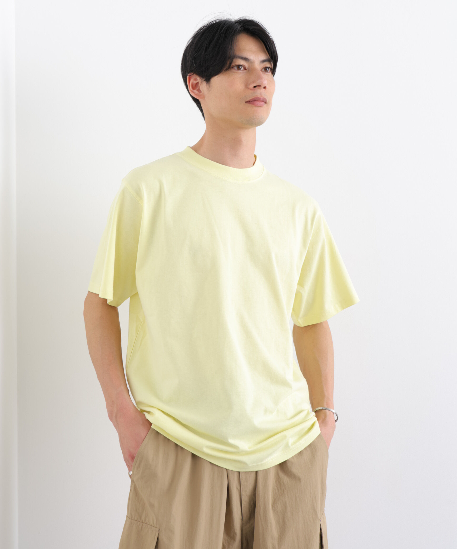 nano･universe「NORMANBROS別注 スムースタッチ Tシャツ 半袖」|Tシャツ・カットソー|