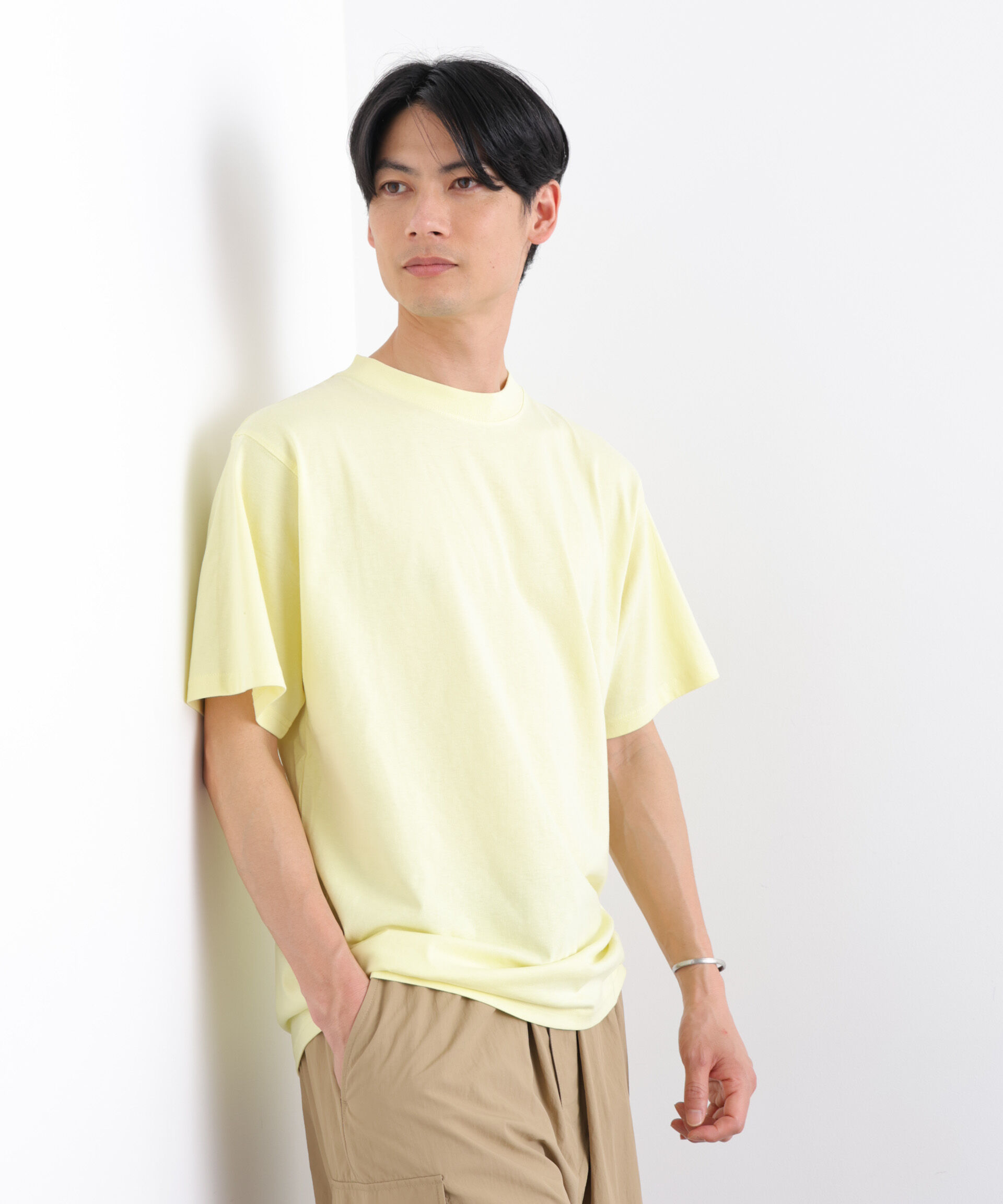 nano･universe「NORMANBROS別注 スムースタッチ Tシャツ 半袖」|Tシャツ・カットソー|