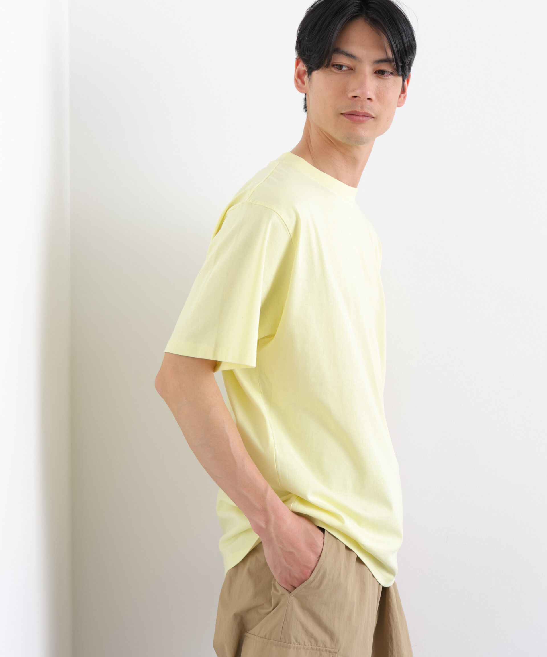 nano･universe「NORMANBROS別注 スムースタッチ Tシャツ 半袖」|Tシャツ・カットソー|