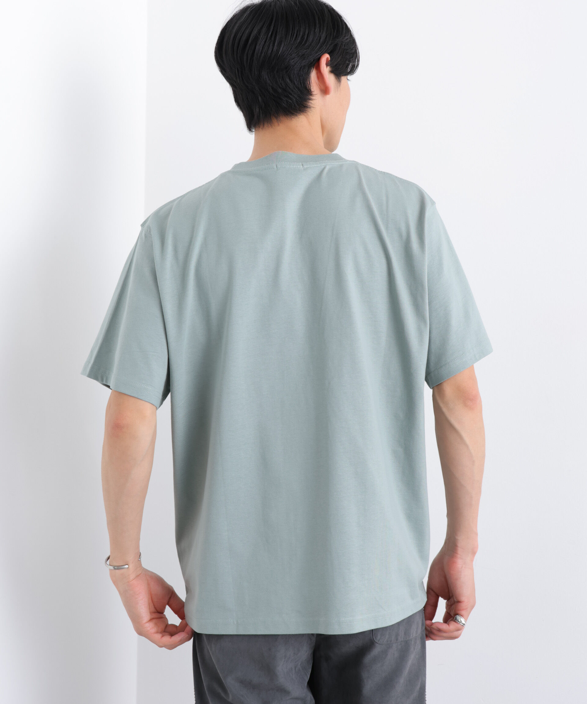 nano･universe「NORMANBROS別注 スムースタッチ Tシャツ 半袖」|Tシャツ・カットソー|
