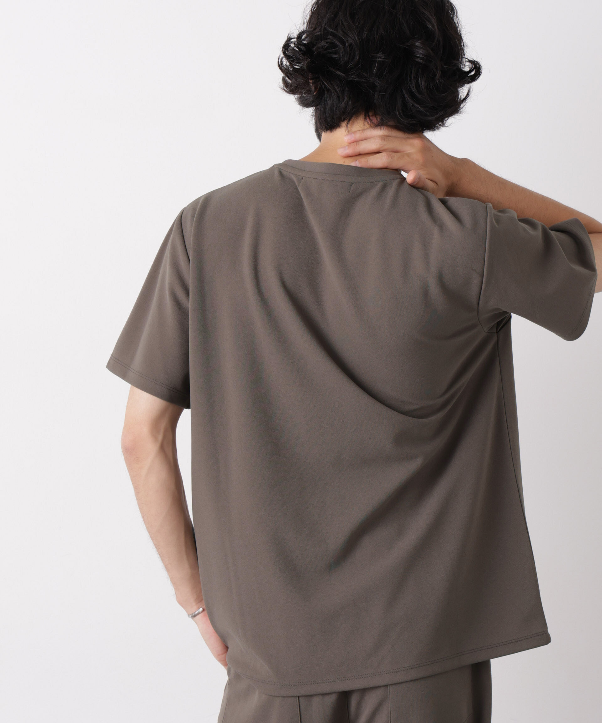 NANO universe「『Begin 9月号掲載』｢DamerinoPack｣ forJetSetter ワンマイルセットアップ」|Tシャツ・カットソー|