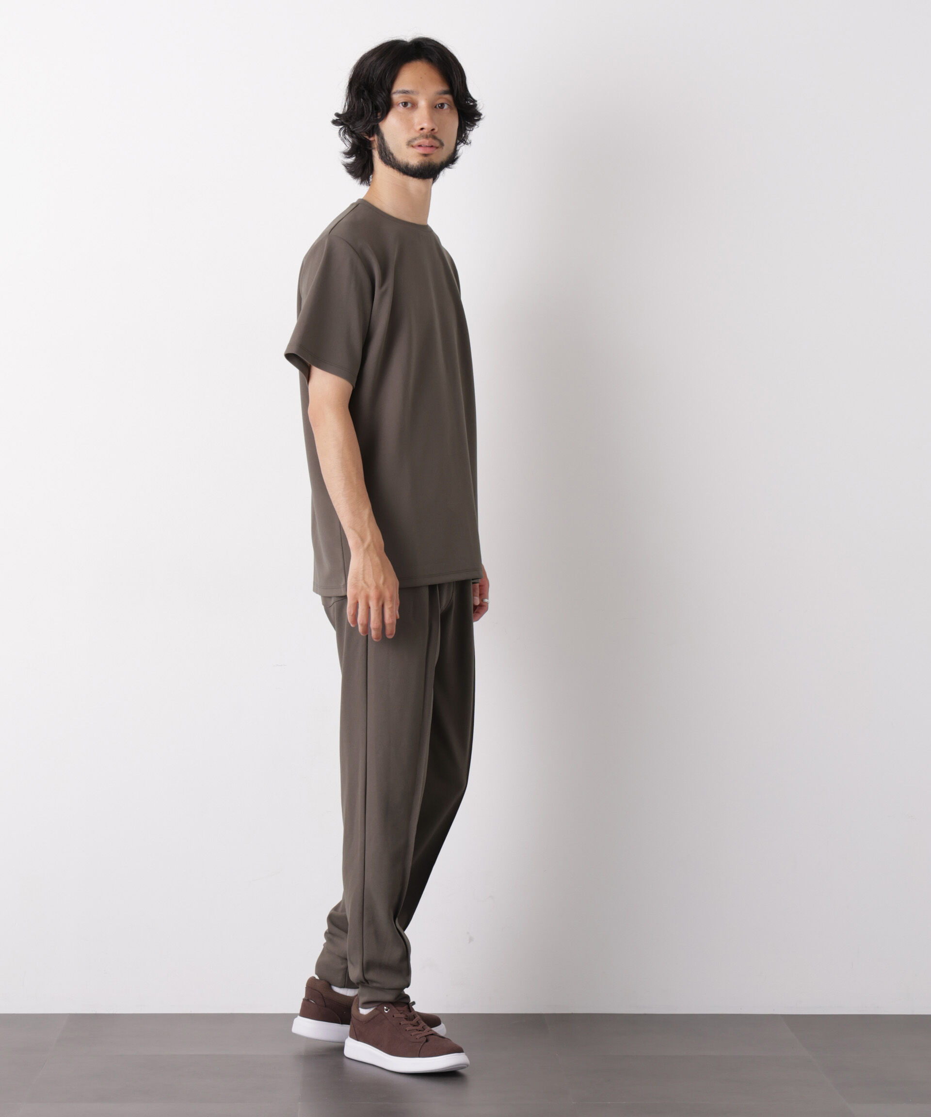 NANO universe「『Begin 9月号掲載』｢DamerinoPack｣ forJetSetter ワンマイルセットアップ」|Tシャツ・カットソー|