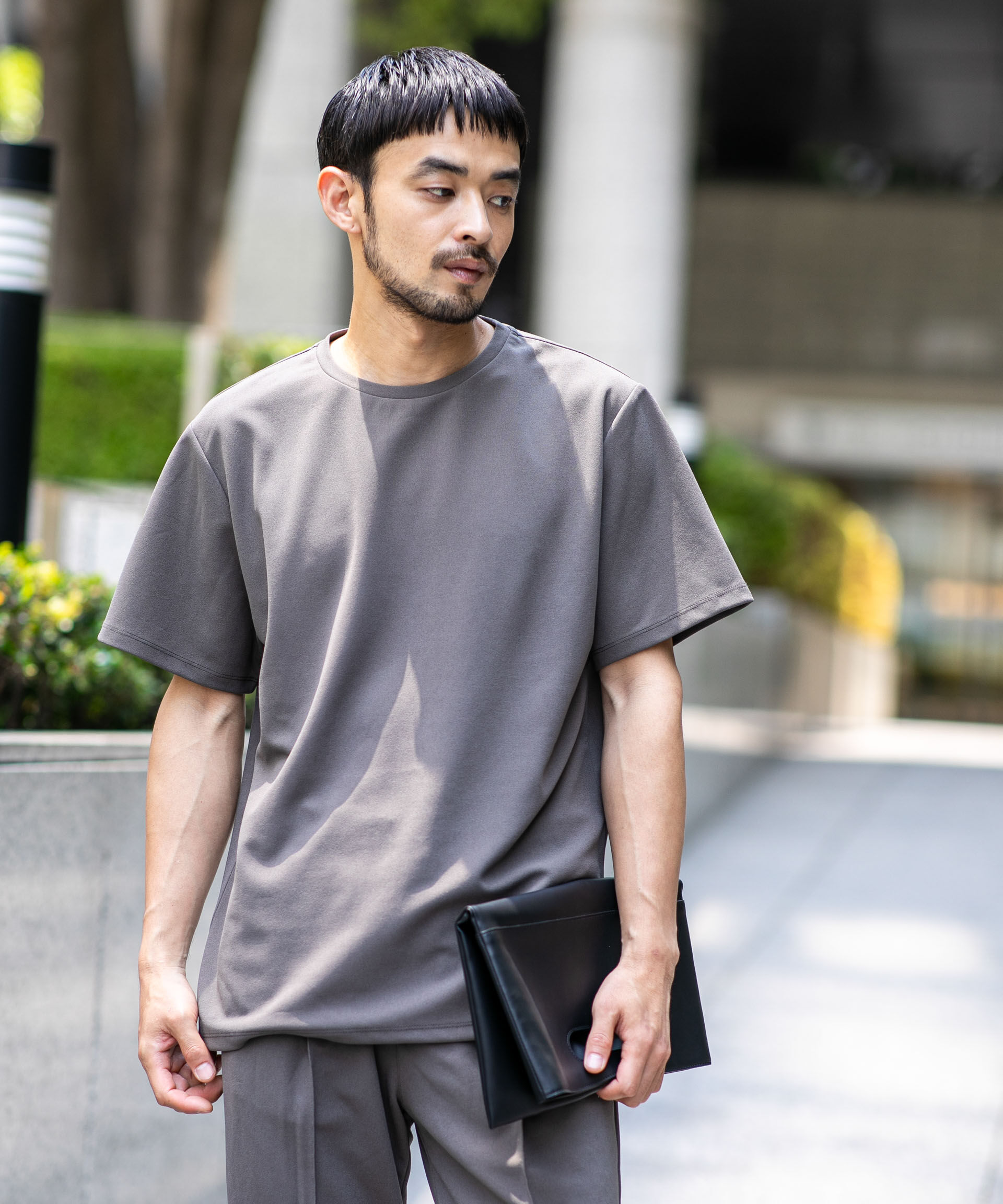 NANO universe「『Begin 9月号掲載』｢DamerinoPack｣ forJetSetter ワンマイルセットアップ」|Tシャツ・カットソー|