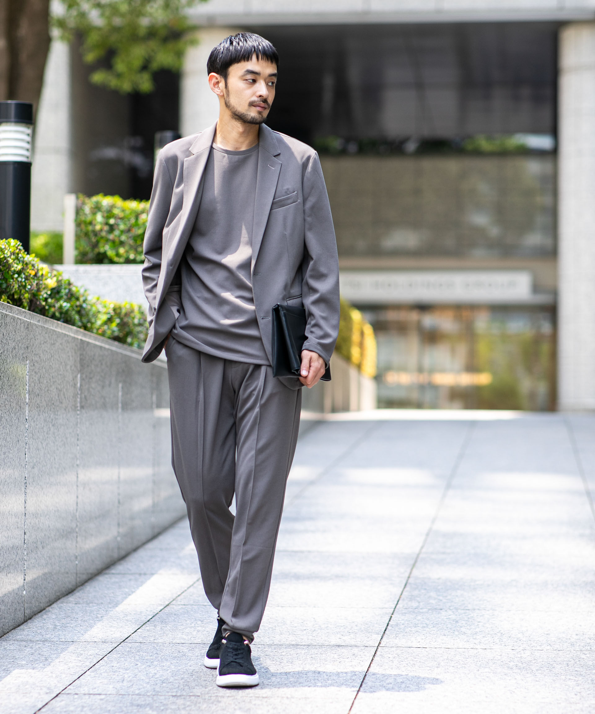 NANO universe「『Begin 9月号掲載』｢DamerinoPack｣ forJetSetter ワンマイルセットアップ」|Tシャツ・カットソー|