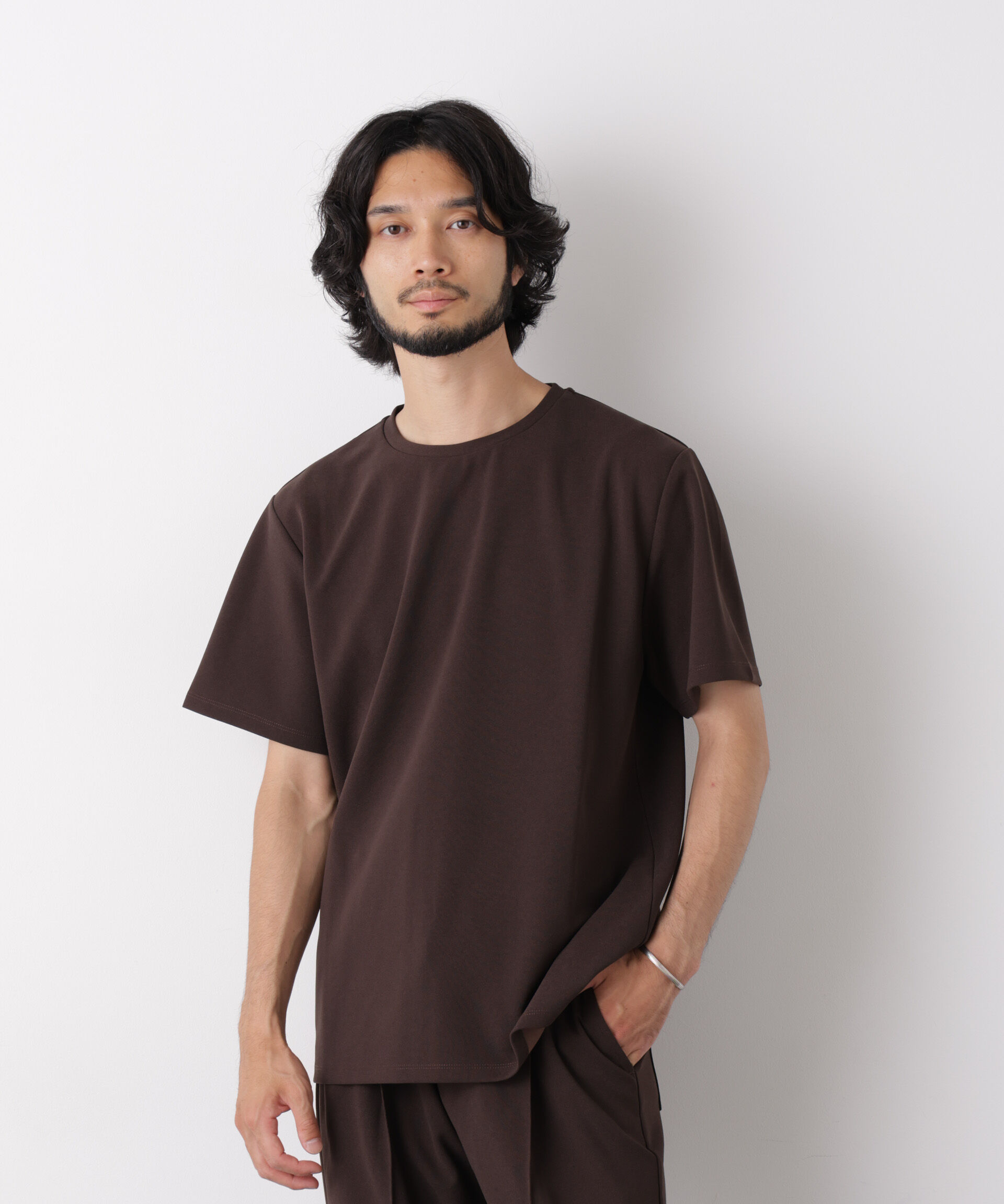 NANO universe「『Begin 9月号掲載』｢DamerinoPack｣ forJetSetter ワンマイルセットアップ」|Tシャツ・カットソー|
