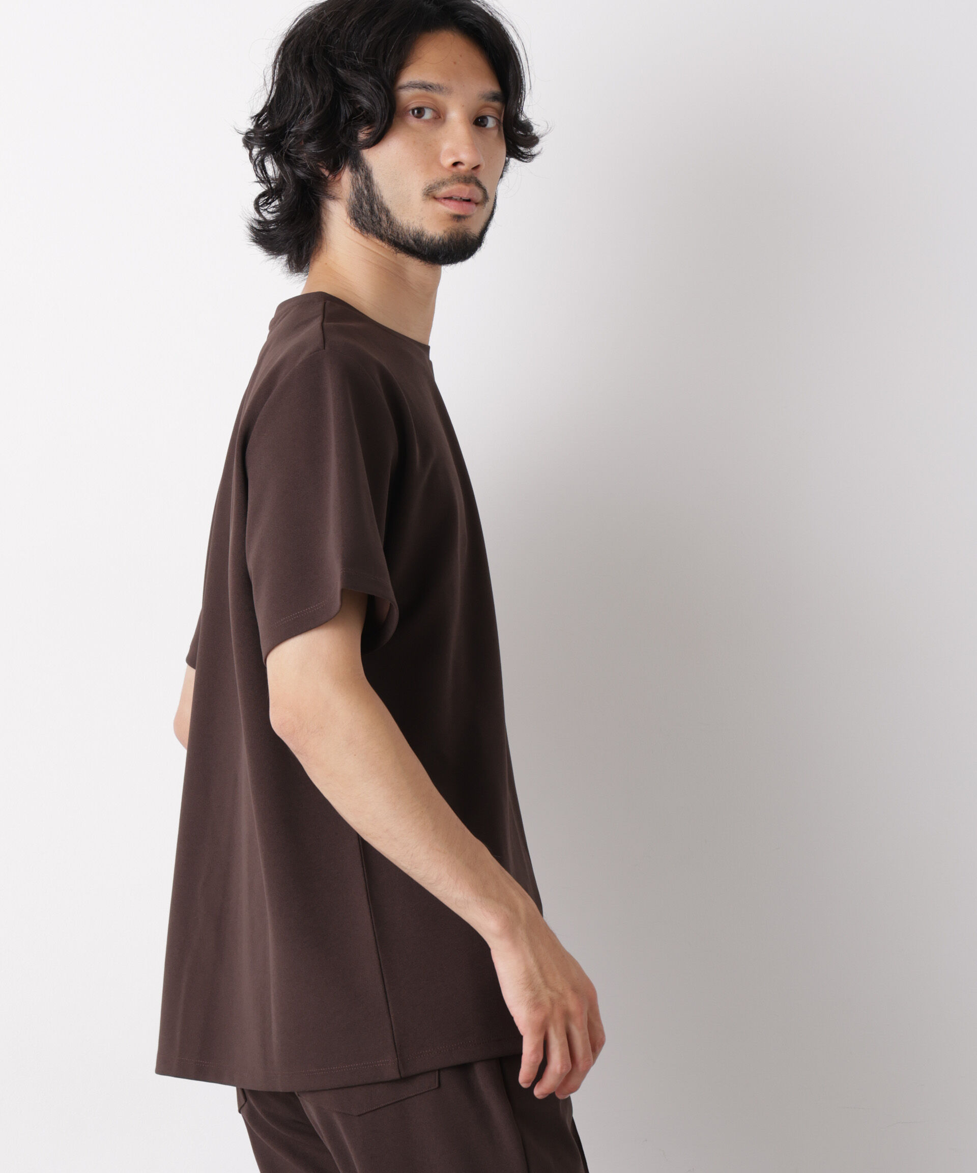 NANO universe「『Begin 9月号掲載』｢DamerinoPack｣ forJetSetter ワンマイルセットアップ」|Tシャツ・カットソー|