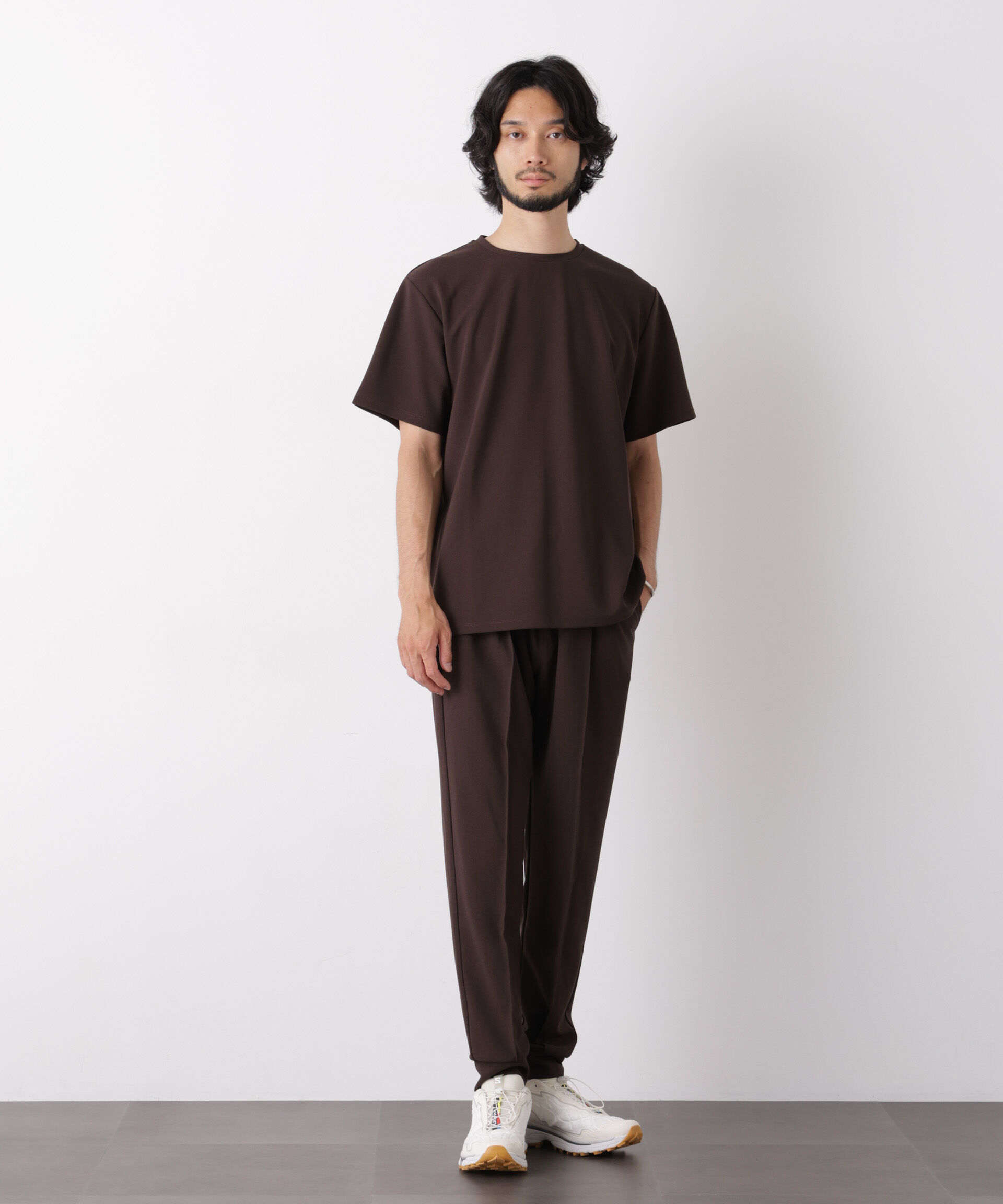 NANO universe「『Begin 9月号掲載』｢DamerinoPack｣ forJetSetter ワンマイルセットアップ」|Tシャツ・カットソー|