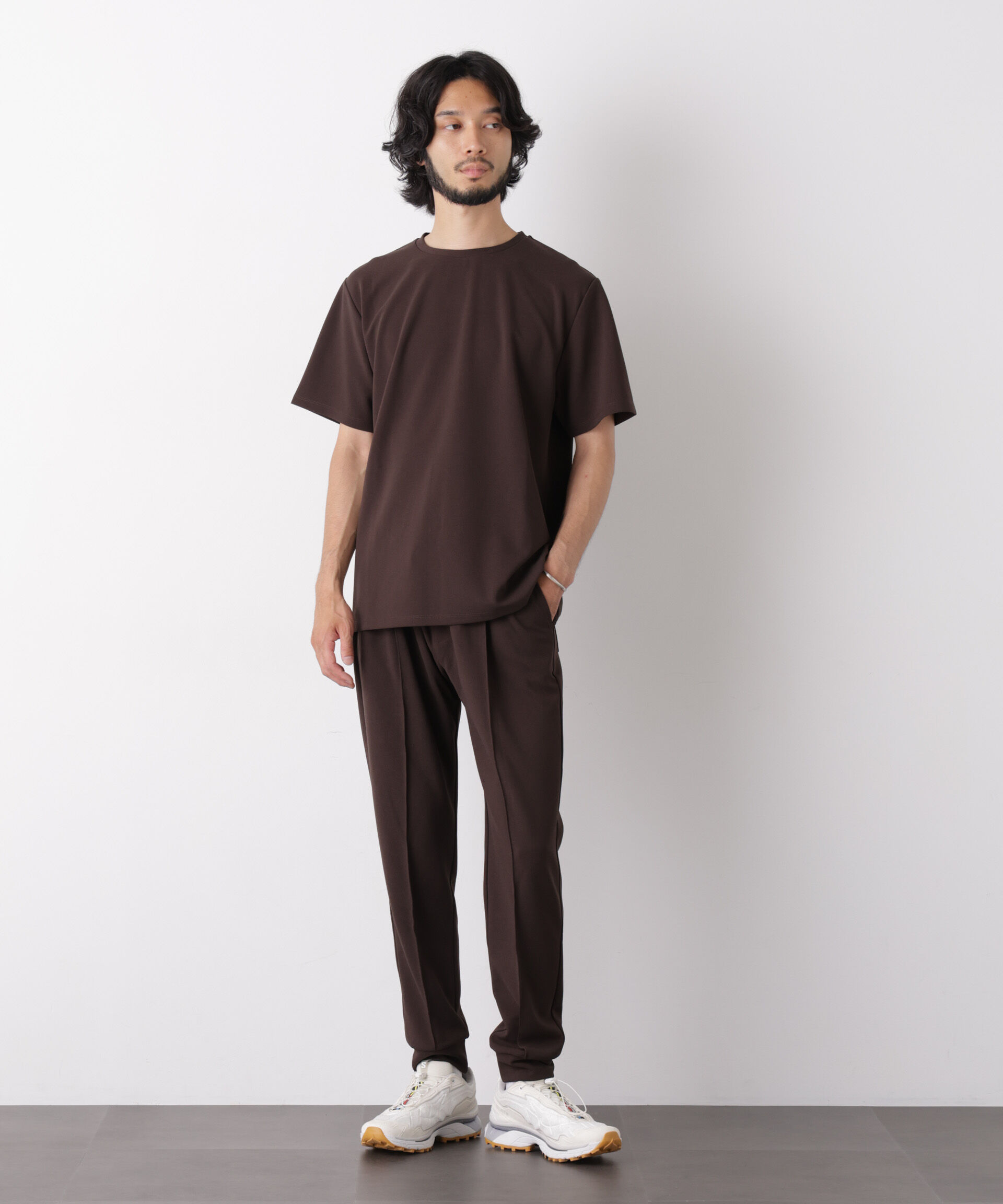 NANO universe「『Begin 9月号掲載』｢DamerinoPack｣ forJetSetter ワンマイルセットアップ」|Tシャツ・カットソー|