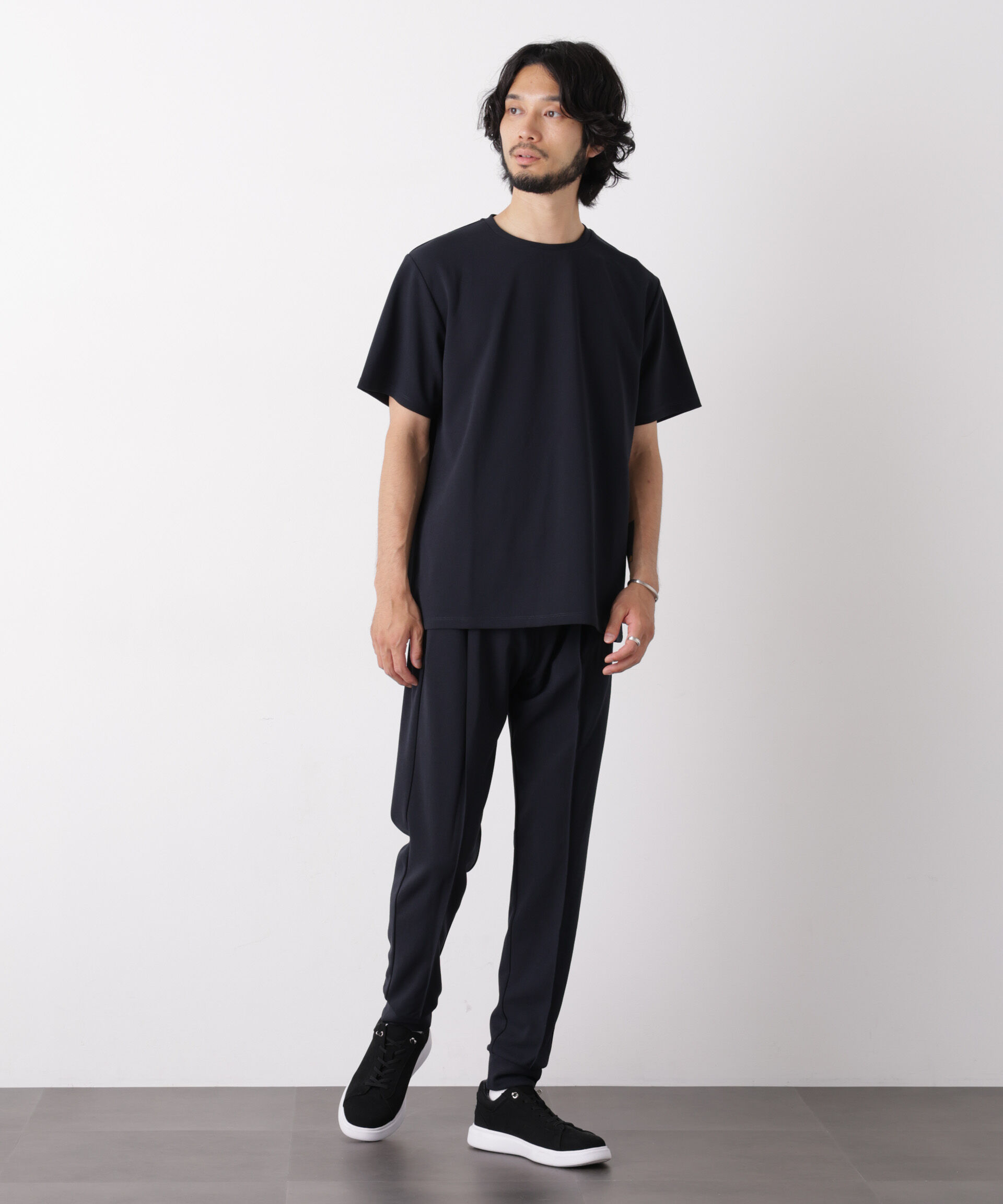 NANO universe「『Begin 9月号掲載』｢DamerinoPack｣ forJetSetter ワンマイルセットアップ」|Tシャツ・カットソー|